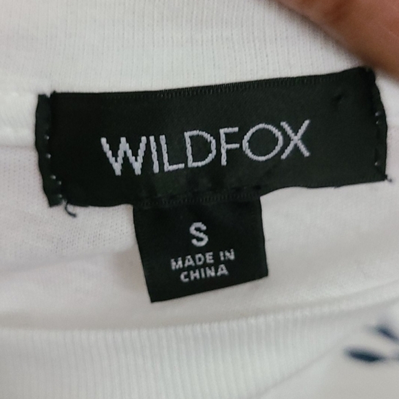 NWT Wildfox Bikinis & Bellinis‎ White T-Shirt Sm - Picture 4 of 5